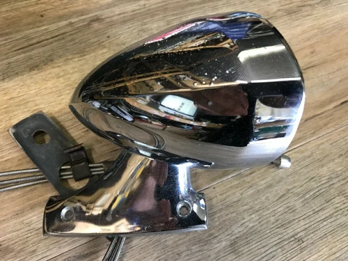 1970 CUDA CHALLENGER E BODY OEM DRIVERS DOOR SPORT REMOTE MIRROR CHROME  P-W