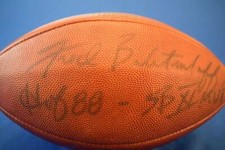 Fred Biletnikoff PSA DNA Autograph Official NFL Signed Football HOF 88