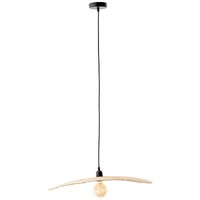 Brilliant 99425/76 Jefter Pendel HäNge Decken Leuchte Lampe 1-Flg Schwarz Natur