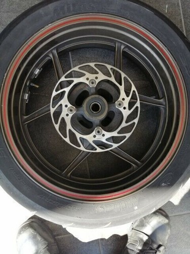 2 Front 1 Rear Brake Rotors Pads For Kawasaki ZX9R ZX-9R Ninja 900 2002-2003 02 - Picture 10 of 14