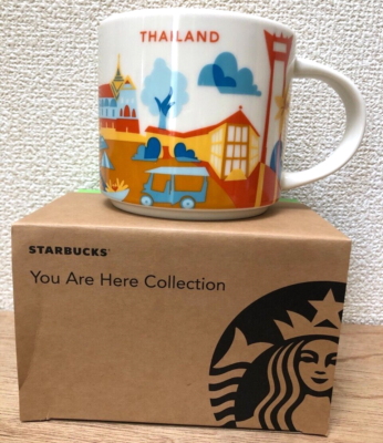 THAILAND Starbucks coffee Cup Mug 14oz You Are Here Collection YAH