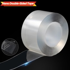 Strong Double Sided Tape Nano Transparent Traceless Washable Adhesive Invisible