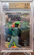 1999 Topps Power Brokers Refractor #PB3 Ken Griffey Jr. BGS 9.5 GEM MINT Low Pop