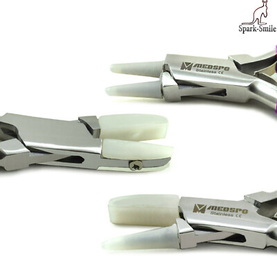 X3 Eyeglasses Nose & Flat Pad Adjusting Pliers Optical Jewellery Making Tool New