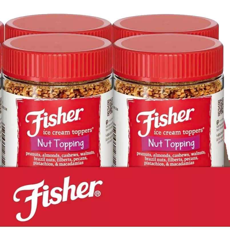 Fisher Mixed Nut Variety Topping 5 oz Pack of 4-image