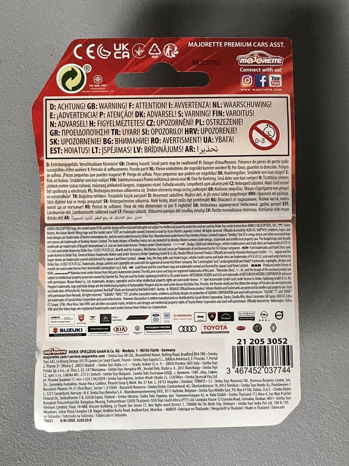 LAMBORGHINI Huracan Avio. Majorette. Premium Cars. 219F-3. Année 2021. - Photo 3/3