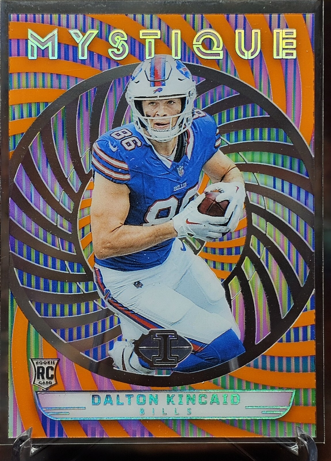 2023 Panini Illusions Dalton Kincaid Orange Mystique RC #7 Bills