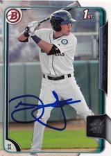 DREW JACKSON SIGNED AUTO'D 2015 BOWMAN RC CARD #149 BALTIMORE ORIOLES ATHLETICS