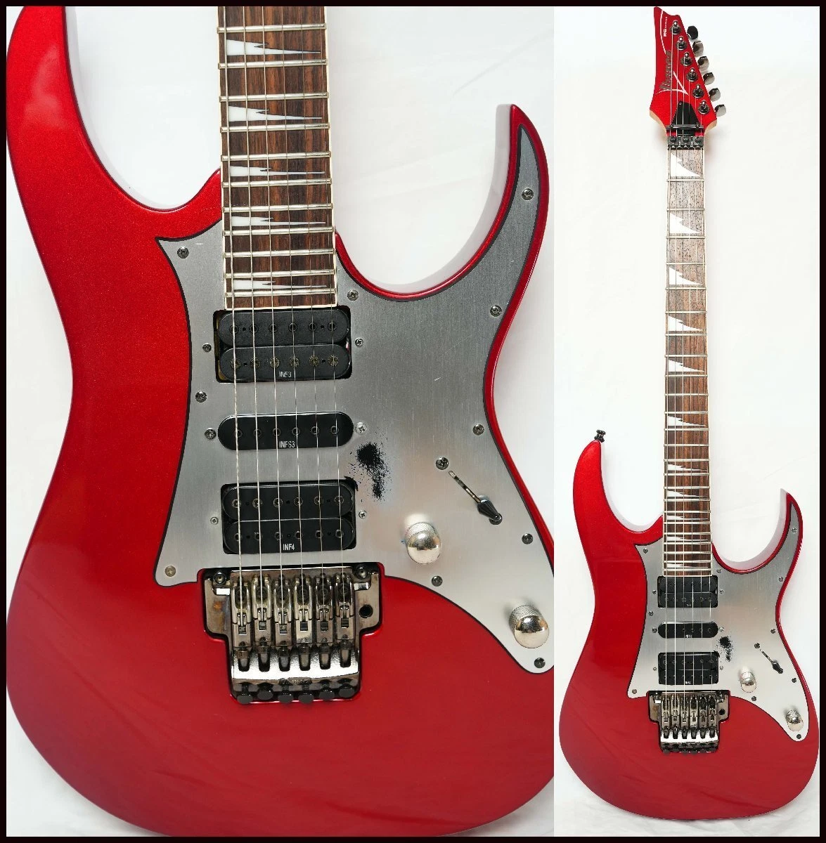 Electric Guitar Ibanez RG Series RGR350EX Model Made in Indonesia SN I071001396