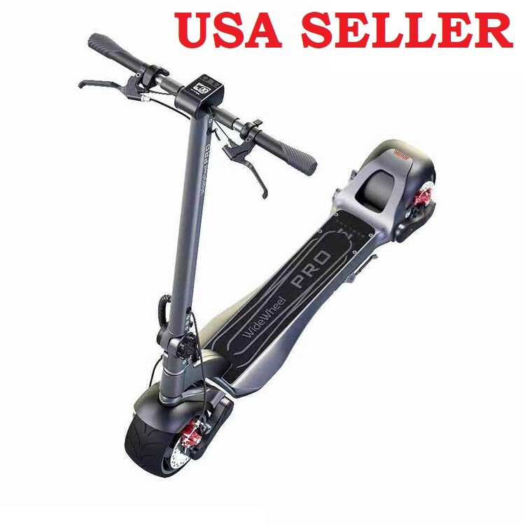 wide wheel electric scooter