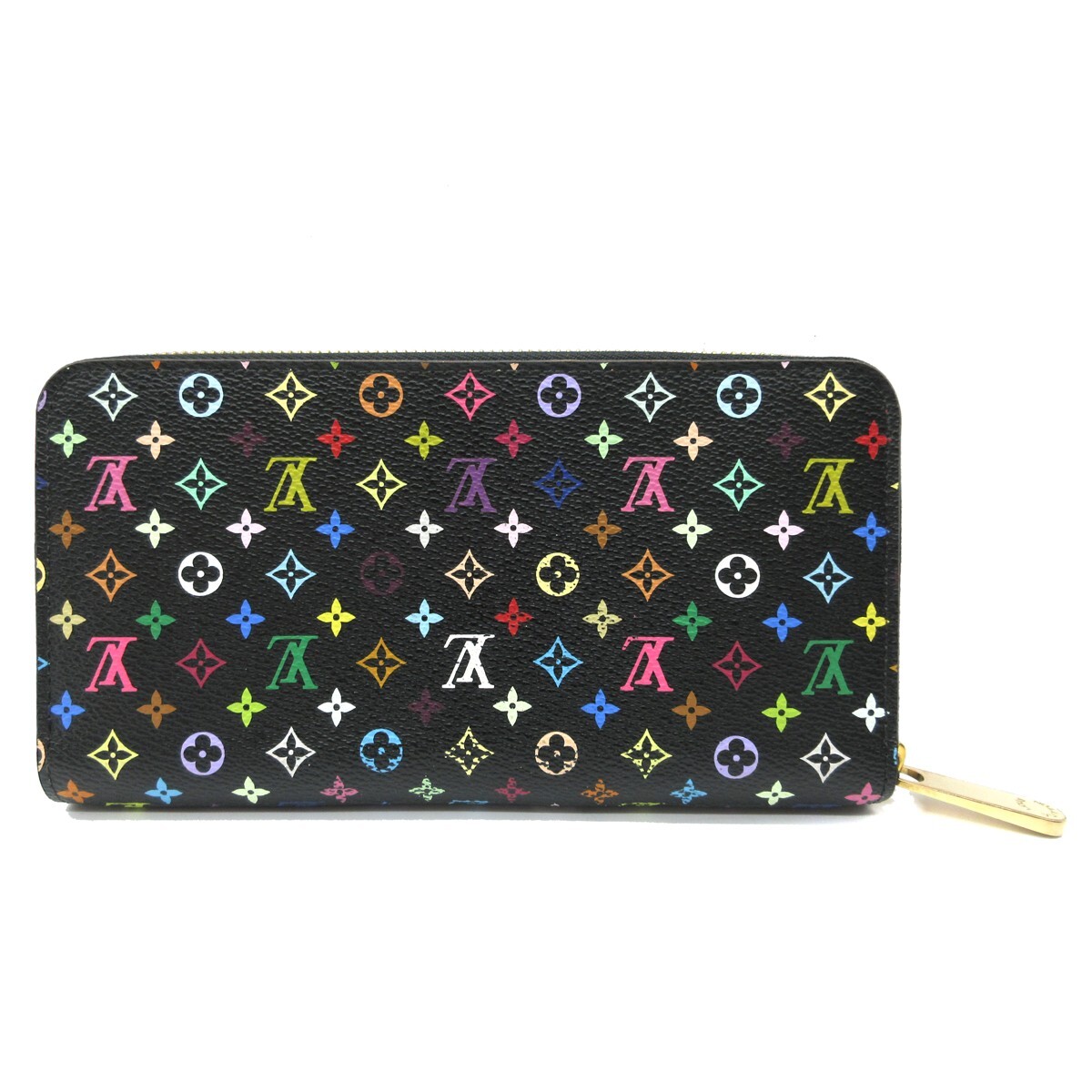 LOUIS VUITTON Zippy Wallet Monogram Multi Black Pink Spain LOUIS VUITTON Zippy Wallet Monogram Multi Black Pink Spain
