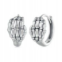 Fraise Ohrringe Silber 925 Pfote Sterlingsilber Ohrstecker S925