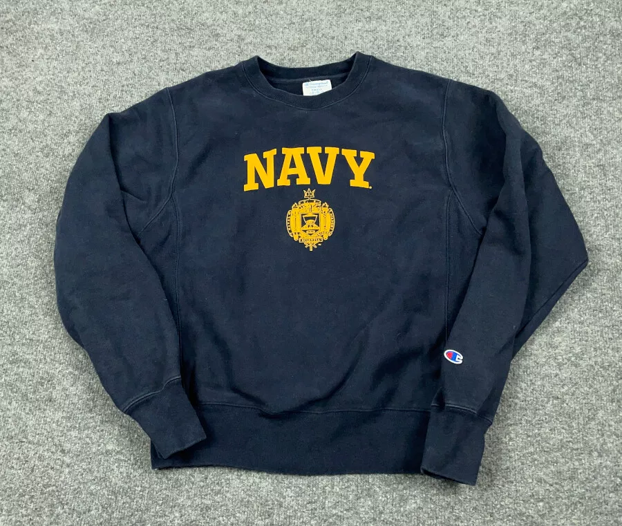 Champion Reverse Weave US Naval Academy Sweatshirt Adult Small