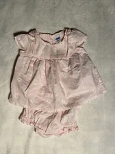 Old Navy Baby Girl Outfit 0-3 Months Pink Top And Bloomers Floral