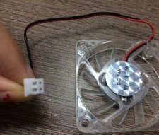 1X Silent Cooler Small Clear PC Fan for Computer Cooling DC 5V 0.21A 60 60 12mm