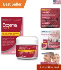 Soothing Moisturizing Gel for Eczema and Dermatitis - Steroid-Free Relief 2 oz