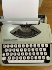 HERMES Baby Typewriter Antique With Case Vintage Working Good From Japan thumbnail