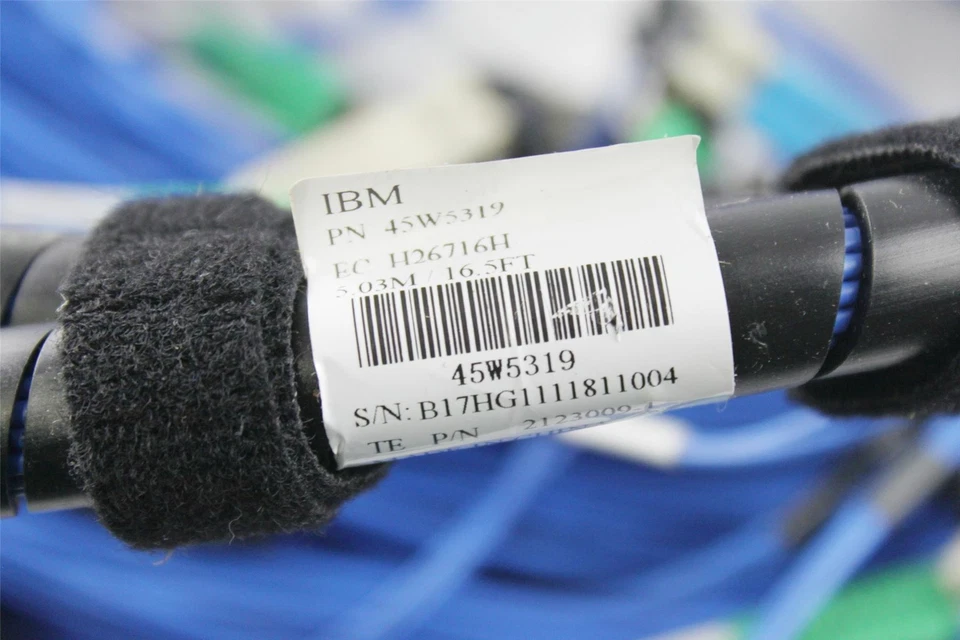 Cable de canal de fibra IBM BLUE genérico 45W5319 R3-G14-P1-C2-T1 Foto 3 de 3