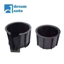 2Pcs Front Right & Left Console Cup Holder Set Insert for Toyota 14-21 4RUNNER