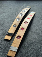 Large Barrel Stave Glencairn Glass Holder - Tartan - Whisky & Wine Barrels