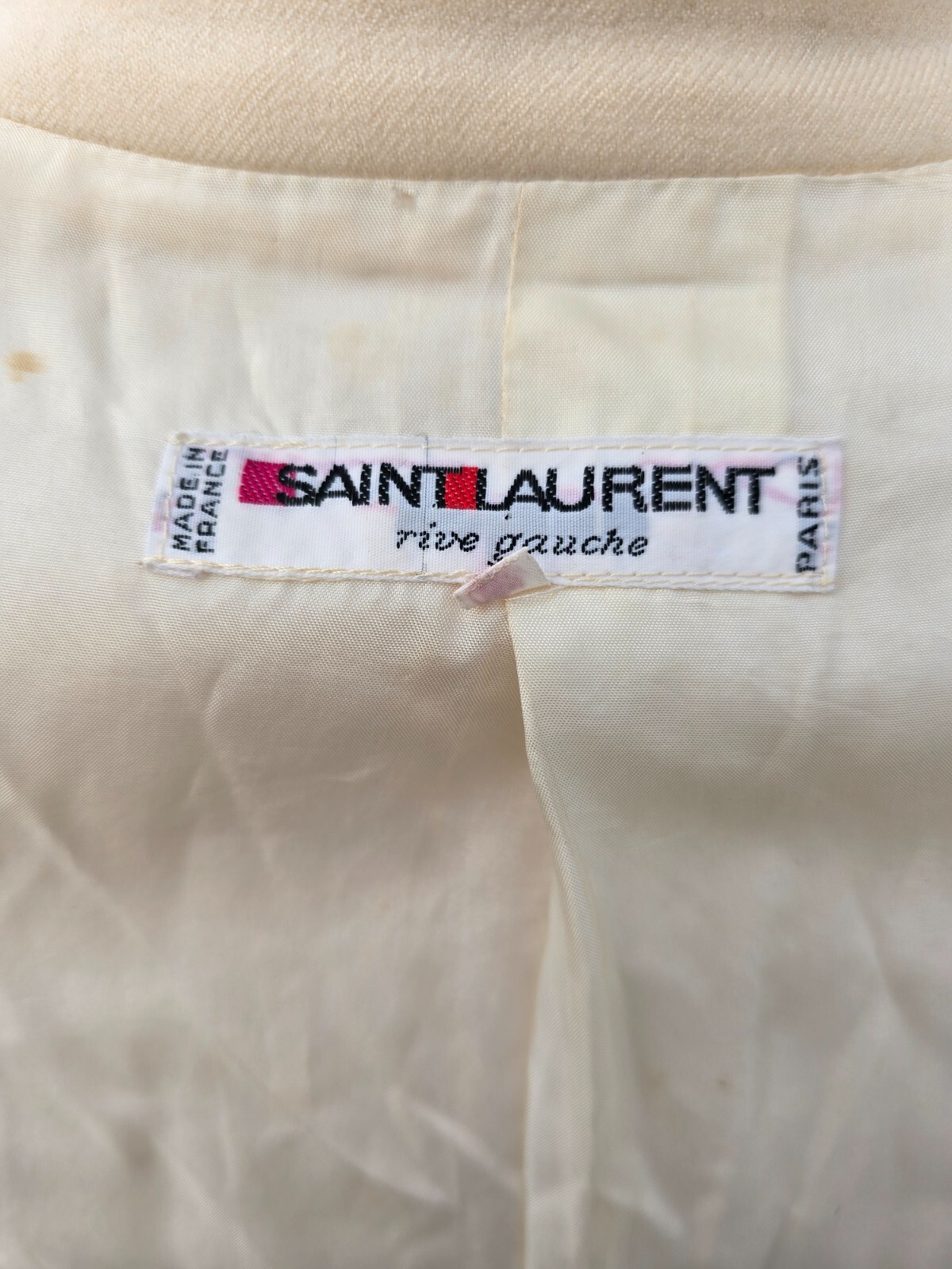 Vintage YSL Yves Saint Laurent Ladie's Blazer Jacket SZ 38 RIVE GAUCHE 70's/80's thumbnail 6