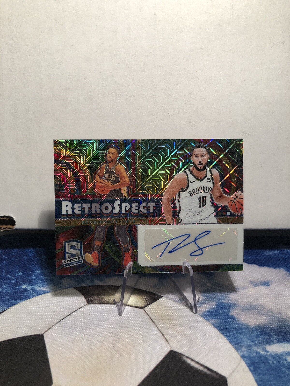 2023-24 Panini Spectra Ben Simmons Meta Mojo Auto /25