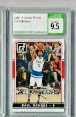 2016 Donruss Paul George All Stars w/ Drake in Background CSG