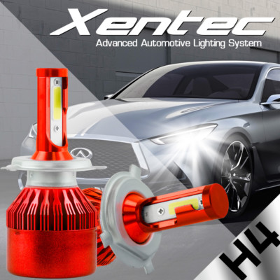 CREE COB H4 9003 HB2 LED Headlight Kit Hi-Lo 1020W 153000LM Car White Lamp Bulbs