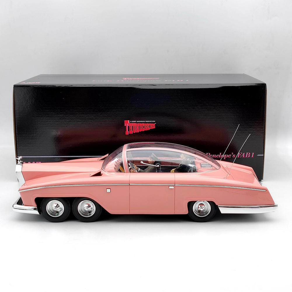 ミニカー AMIE 1/18 Lady Penelope's FAB1 AMIE 1/18 Rolls Royce Lady Penelope's Thunderbirds FAB 1