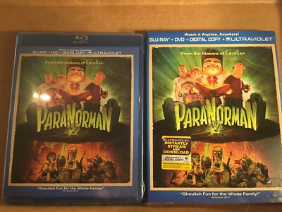 ParaNorman (Blu-ray/DVD, 2012, 2-Disc Set, Includes Digital Copy UltraViolet)