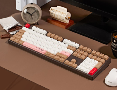 ABKO AKN10BT 8K Silent Wireless Rapid Mechanical Keyboard Chocolate 45g Trigger