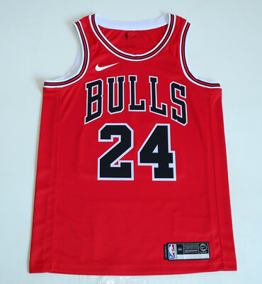Chicago Bulls #24 Lauri Markkanen Nike City Edition NBA Swingman Jersey 44  M
