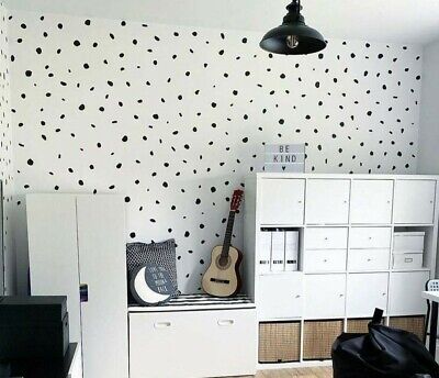 70 Dalmation Spots Vinyl Wall Decal Sticker Polka Dot Impression Chambre Nursery