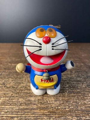 1979 Gacha Gacha Doraemon Chogokin Figure GB04 Used Damaged