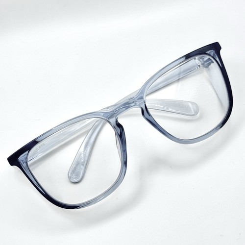 Stoggles Square Medium Safety Glasses DENIM Blue Z87 Anti Fog Blue Light UV