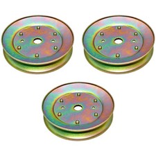 3PK Mandrel Pulley Fits Craftsman 42" 50" 54" Deck 173436 153535 532153535