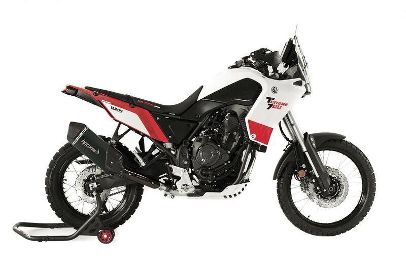 Silencieux HP CORSE SPS Carbon échappement sport moto avec embout carbone