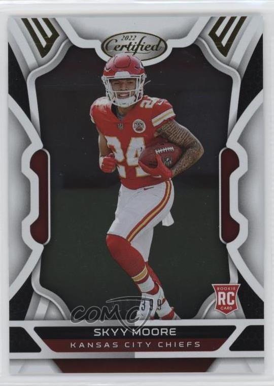 2022 Certified Rookies /399 Skyy Moore #119 Rookie RC