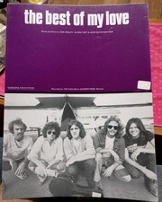 1974 Sheet Music: EAGLES Best Of My Love, Vin...