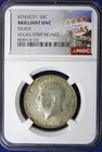 1968-D Kennedy Silver Half Dollar BU NGC Vegas Strip Hoard Coin (2632585)