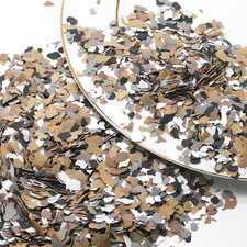 360G/0.79 Lb Decorative Blend Color Chips, Epoxy Flakes Blend Paint Flakes Concr