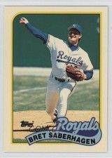 1989 Topps Collector's Edition (Tiffany) Bret Saberhagen #750 17kh