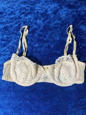 Vintage Victorias Secret Bra 34b Lace Underwire Coquette Lingerie