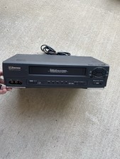 Emerson VCR Video Cassette Recorder DA-4HEAD Quick Play EWV401B Tested No Remote