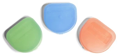 OPALESCENCE Zahnspangendose - Knirscherschienendose - Sportmundschutz dose flach