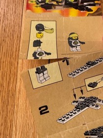 Lego Space Super Nova II (6832) Instruction Booklet Only