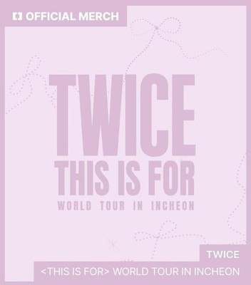 TWICE THIS IS FOR WORLD TOUR IN INCHEON OFFICIAL MD TRADING CARD
