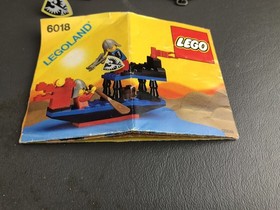 LEGO Castle (6018) Black Falcons Battle Dragon (1990) - 100% Complete w/ Manual