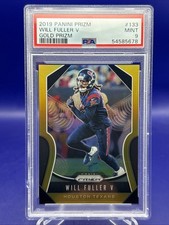 2019 Panini Prizm - Will Fuller V #133 Gold Prizm /10 🚨Pop 1🚨