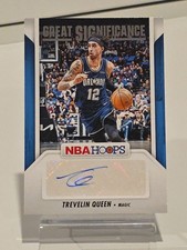 2024-25 Panini Nba Hoops - Great Significance Trevelin Queen #GS-TQM (AU, RC)